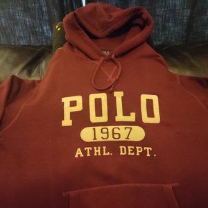 RALPH LAUREN POLO ATHL. DEPT HOODIE [EUC]